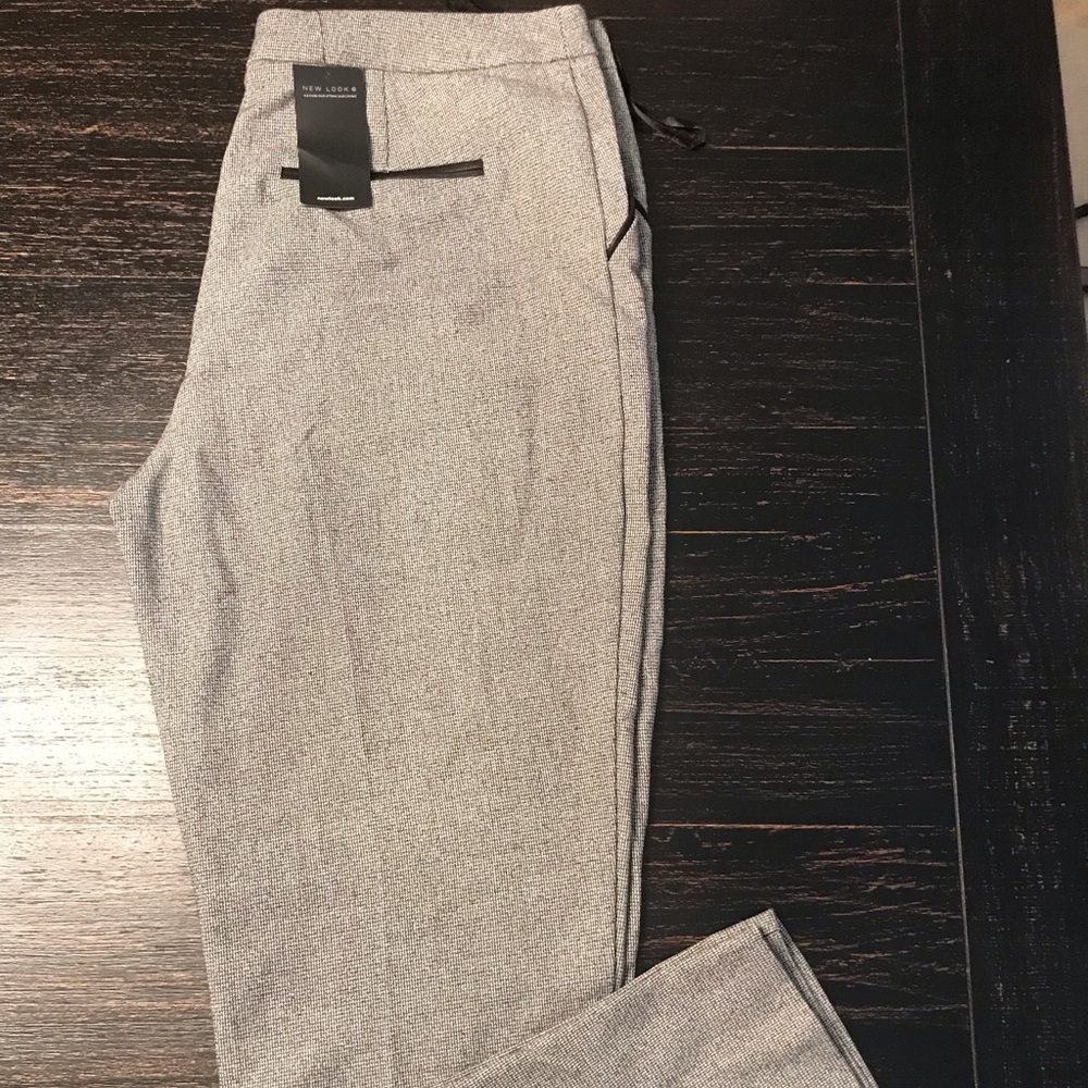 NWT New Look Pic n Pic Slim Leg Trousers